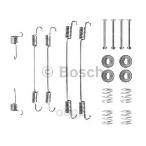 Комплект тормозных колодок барабанных Bosch 1987475255 в Автодоктор