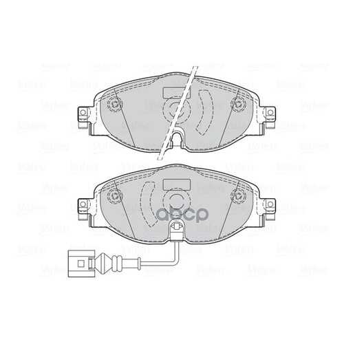 Комплект тормозных колодок Valeo 302145 в Автодоктор