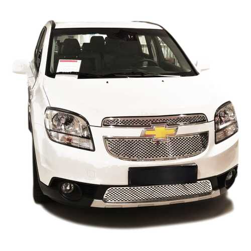 Накладка решетки радиатора Fancycar для Chevrolet Orlando (2010+), верхняя, лист 1,5 мм, н в Автодоктор