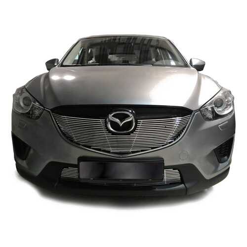 Накладка решетки радиатора Fancycar для Mazda CX-5 KE(2012-2015), верхняя, профиль 6,5 мм, в Автодоктор