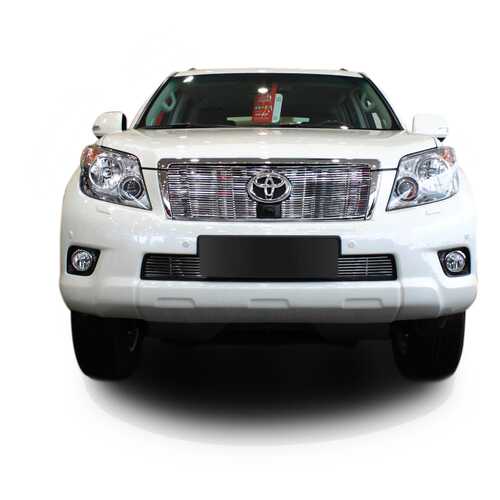 Накладка решетки радиатора Fancycar для Toyota Land Cruiser Prado 150, верхняя, профиль 6, в Автодоктор