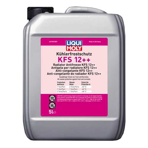 Антифриз-концентрат LIQUI MOLY Kuhlerfrostschutz KFS 12++ (5л) в Автодоктор