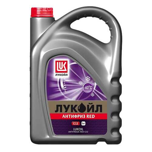 Антифриз LUKOIL Красный Готовый антифриз -42 5кг в Автодоктор