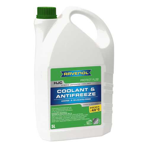 Антифриз RAVENOL G12+ зеленый 5л в Автодоктор