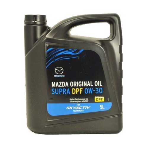 830077983_масло Моторное 0w30 Original Oil Supra Dpf (5l) Синт Mazda Skyactiv MAZDA арт. в Автодоктор
