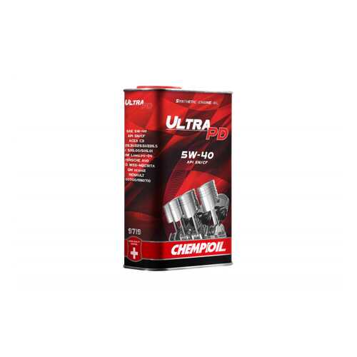9719 CHEMPIOIL ULTRA PD 5W-40 5 л. (metal) Синтетическое моторное масло 5W40 в Автодоктор