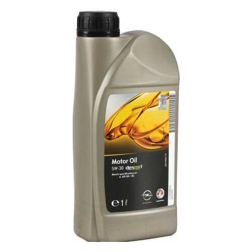 Масло моторное GM Dexos 1 5W30 1 л 95599919 в Автодоктор