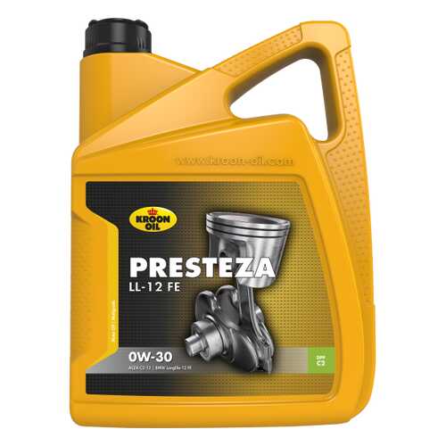 Масло Моторное Presteza Ll-12 Fe 0w30 5l KROON OIL арт. 32524 в Автодоктор