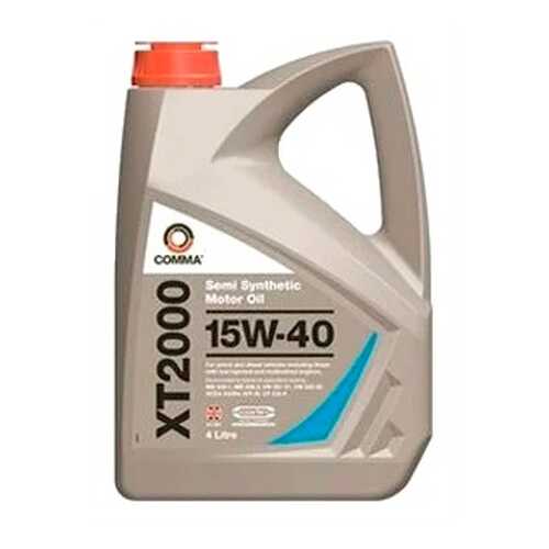 Масло моторное XT2000 15W-40 (ACEA A3/B4 API SL CF CG-4) 4л COMMA арт. XT24L в Автодоктор