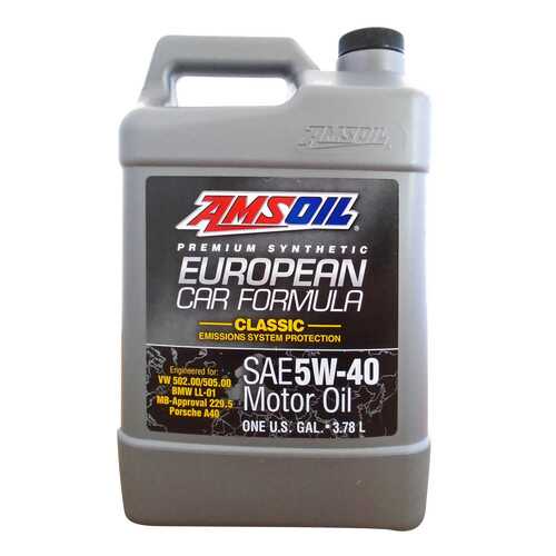 Моторное масло Amsoil European Car Formula 5W-40 3,785л в Автодоктор