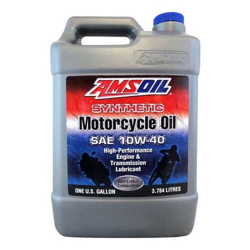 Моторное масло Amsoil Metric Motorcycle 10W-40 3,784л в Автодоктор