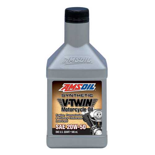 Моторное масло Amsoil V-Twin Motorcycle 20W-50 3,784л в Автодоктор