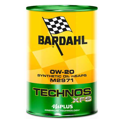 Моторное масло BARDAHL 0W20 C5/SN/MB229,71 C60 TECHNOS XFS M2971 1л API в Автодоктор