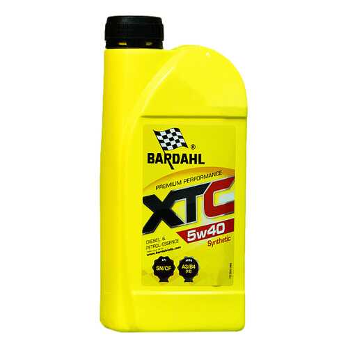 Моторное масло Bardahl XTC 5W-40 1л в Автодоктор