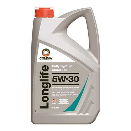 Моторное масло Comma long life 5W-30 5л в Автодоктор