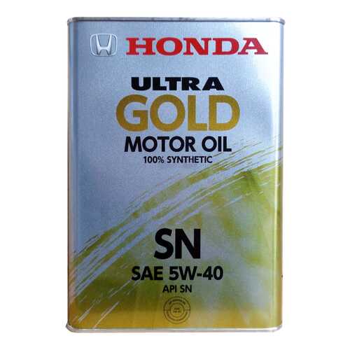 Моторное масло Honda Ultra Gold 5W-40 4л в Автодоктор