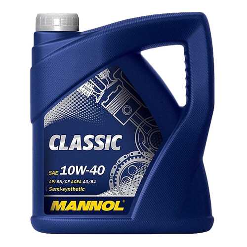 Моторное масло Mannol Classic SNCF 10W-40 4л в Автодоктор