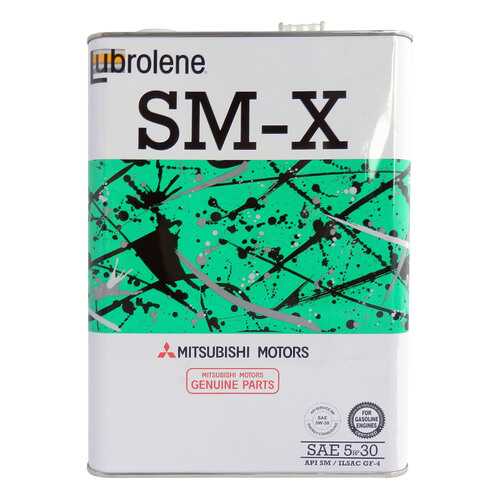 Моторное масло Mitsubishi Lubrolene SM-Х 5W-30 4л в Автодоктор