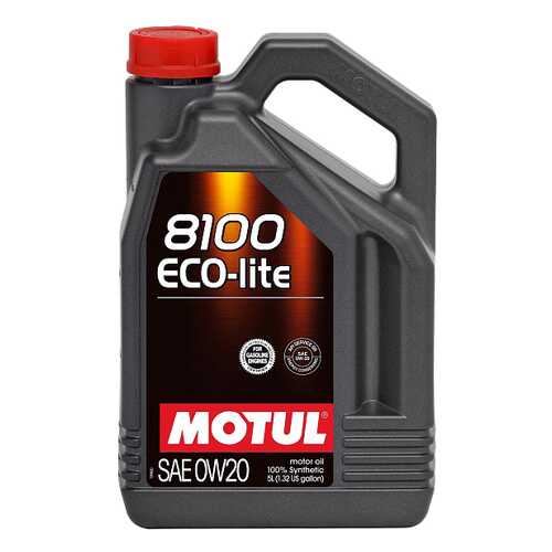 Моторное масло Motul 8100 Eco-lite 0W-20 5л в Автодоктор
