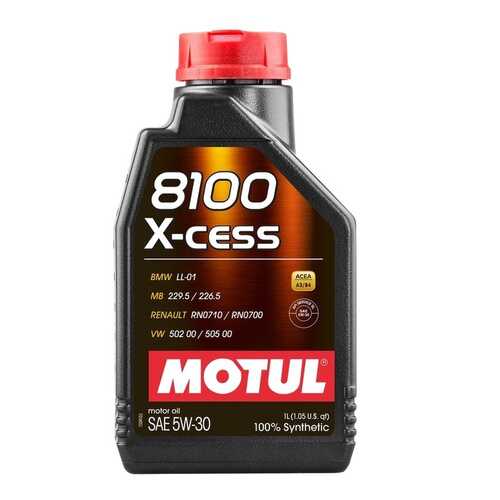 Моторное масло Motul 8100 X-cess 5W-30 1л в Автодоктор