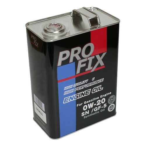 Моторное масло Profix SN0W20C 0w-20 4л в Автодоктор