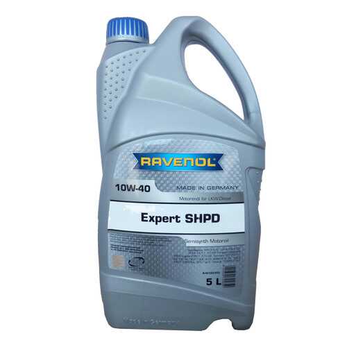 Моторное масло Ravenol Expert SHPD SAE 10W-40 5л в Автодоктор