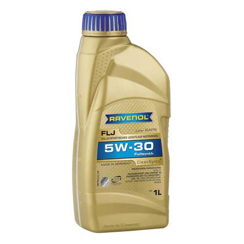 Моторное масло Ravenol FLJ SAE 5W-30 1л в Автодоктор