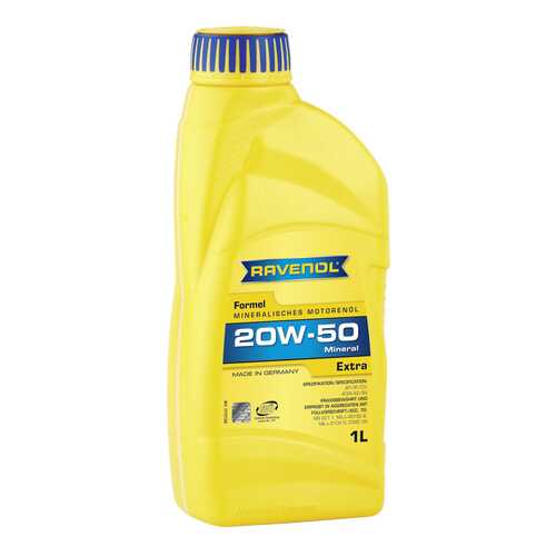 Моторное масло Ravenol Formel Extra SAE 20W-50 1л в Автодоктор