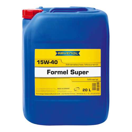 Моторное масло Ravenol Formel Super SAE 15W-40 20л в Автодоктор