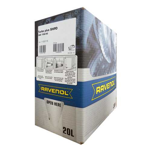 Моторное масло Ravenol Turbo plus SHPD 15W-40 20л ecobox в Автодоктор
