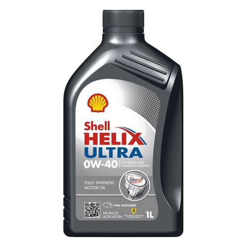 Моторное масло Shell Helix Ultra 0W-40 1л в Автодоктор