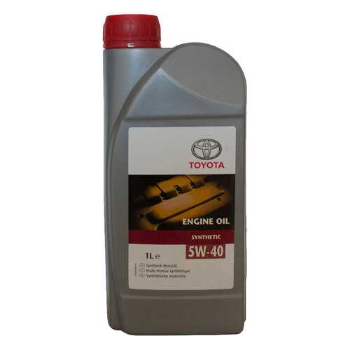 Моторное масло Toyota Engine Oil Synthetic 5W-40 1л в Автодоктор