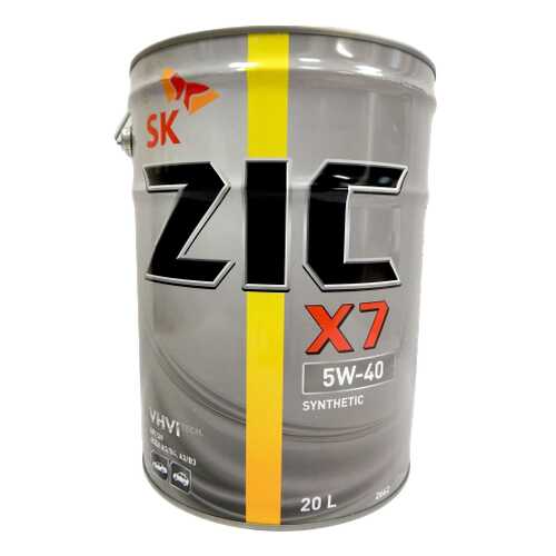 Моторное масло Zic X7 5W-40 20л в Автодоктор
