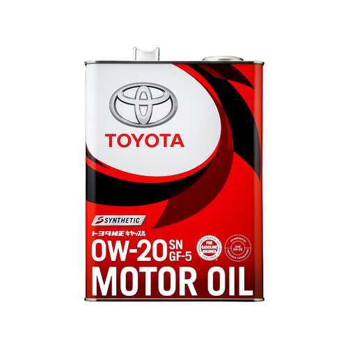 TOYOTA Масло Моторное Toyota Motor Oil Sn/Gf-5 Plus 0w20 4 Л 08880-12605 в Автодоктор