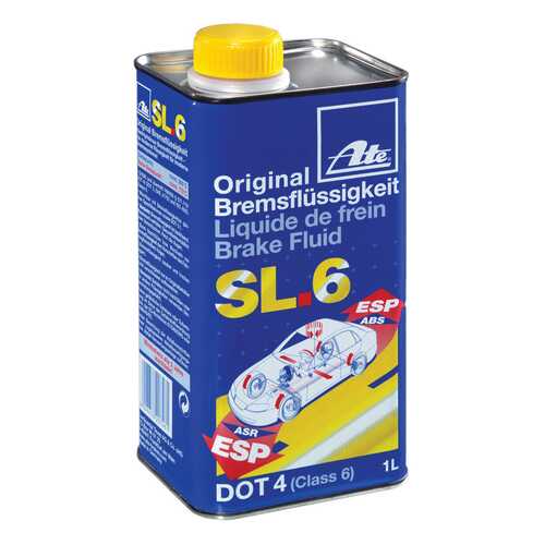 Тормозная жидкость ATE DOT 4 SL.6 1 л в Автодок