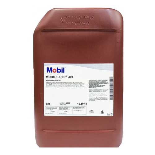 Масло трансмиссионное Mobil Mobilfluid 424 20 л 155084 в Автодоктор