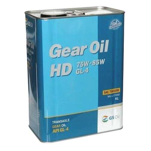 Трансмиссионное масло Kixx Gear Oil HD 75w85 4л L271744TE1 в Автодоктор