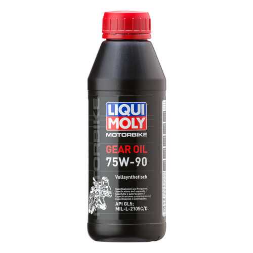 Трансмиссионное масло LIQUI MOLY Motorbike Gear Oil 75w90 0.5л 7589 в Автодоктор