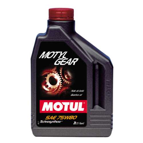 Трансмиссионное масло MOTUL Motylgear 75w80 2л 101155 в Автодоктор