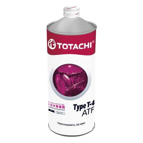 Трансмиссионное масло TOTACHI ATF TYPE T-IV 1л 4562374691018 в Автодок