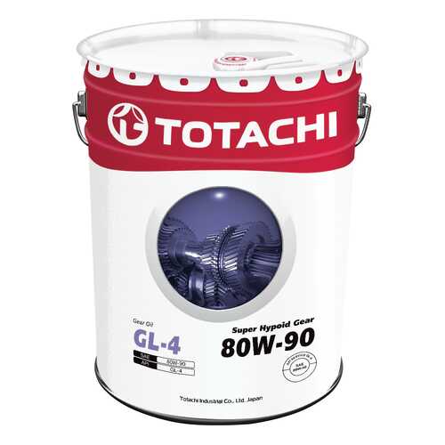 Трансмиссионное масло TOTACHI Super Hypoid Gear 80w90 20л 4562374691858 в Автодоктор