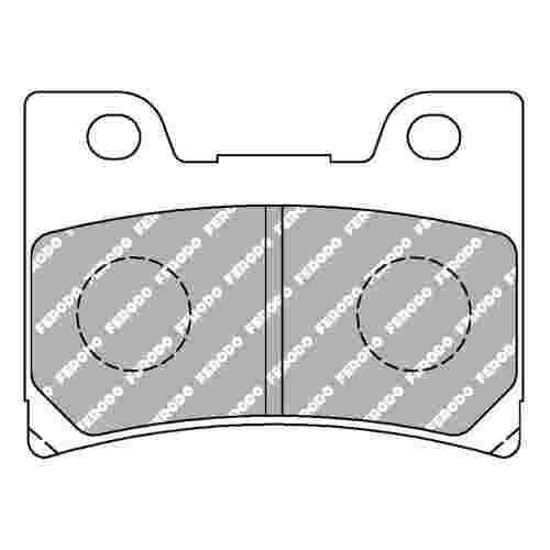 Тормозные колодки передние Ferodo FDB637P для мотоциклов в Автодок