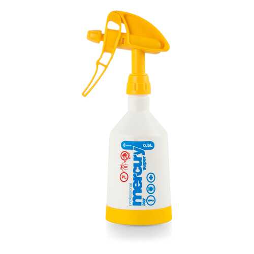 Накачной-курковый помповый пульверизатор Mercury SUPER 360 PRO+ V0,5 Viton yellow триггер в Автодоктор