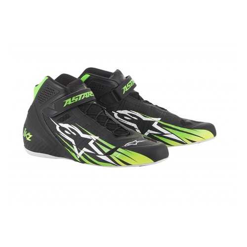 Ботинки для картинга TECH 1-KZ, чёрный/зелёный/жёлтый, 43 (10) Alpinestars 2713018_1156_10 в Автодоктор