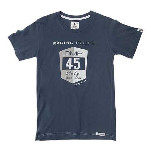 Футболка Crew Neck Short Sleeves Racing is Life Slate XL OMP Racing RS/TS/0028/081/xl в Автодоктор