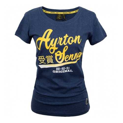Футболка женская Ayrton Senna Original 1960 (синий) р-р XS Racing Legends ASV-17-3150_XS в Автодоктор