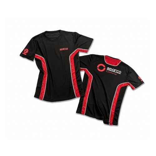 Игровая футболка GT-VENT, чёрный/красный, L Sparco 01233NRRS3L в Автодок