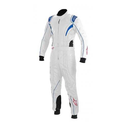 Комбинезон (CIK) K-MX 5, серебро/синий/красный, р-р 56 Alpinestars 3353015_196_56 в Автодоктор