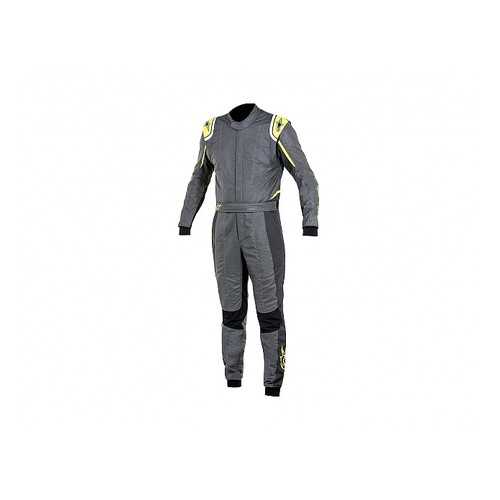 Комбинезон для автоспорта, FIA, тем.серый/черный/желтый, 50 Alpinestars 3354016_1045_50 в Автодоктор