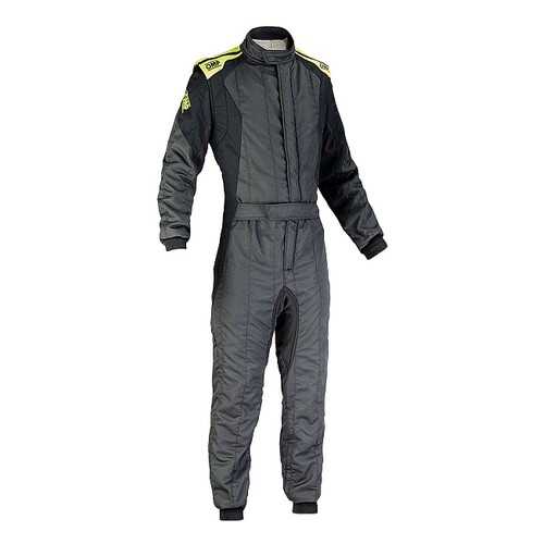Комбинезон для автоспорта FIRST EVO, FIA, антрацит/желтый, р-р 54 OMP Racing IA0185418454 в Автодоктор
